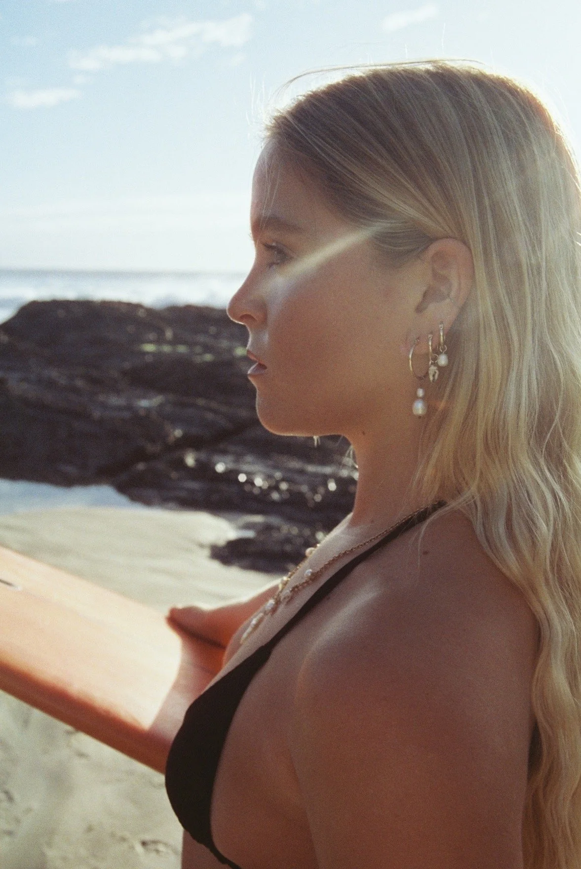 The Big Double Pearl Earrings