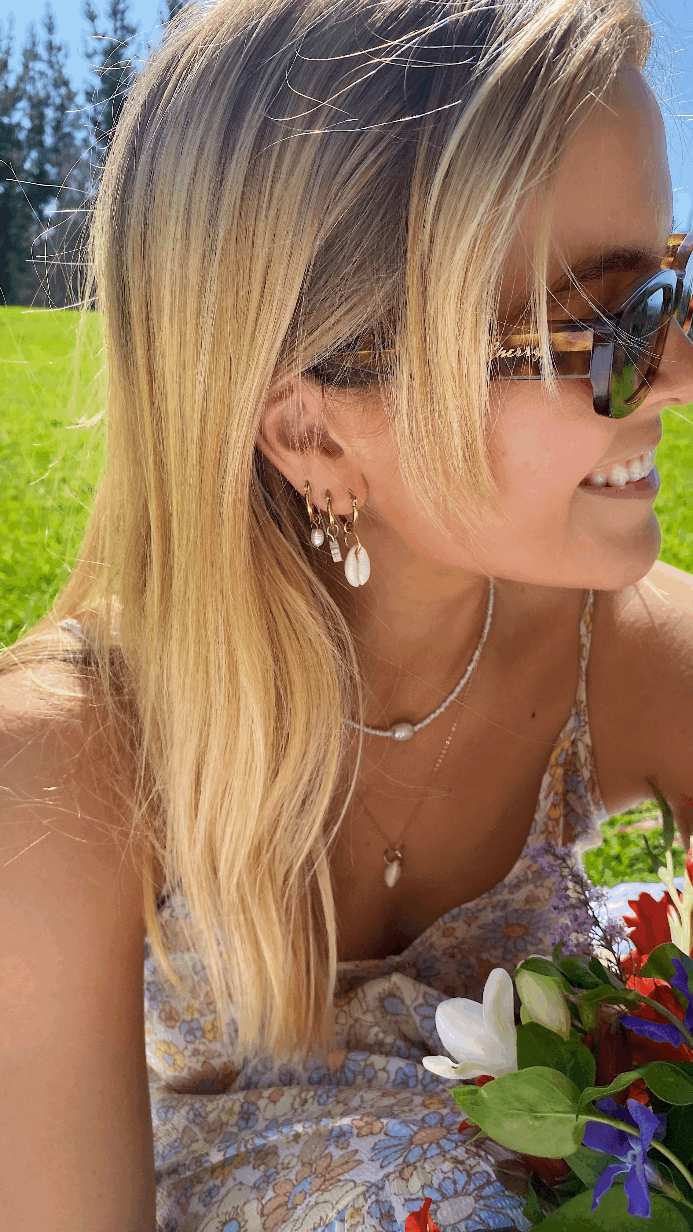 The Classic Cowrie Shell Earrings