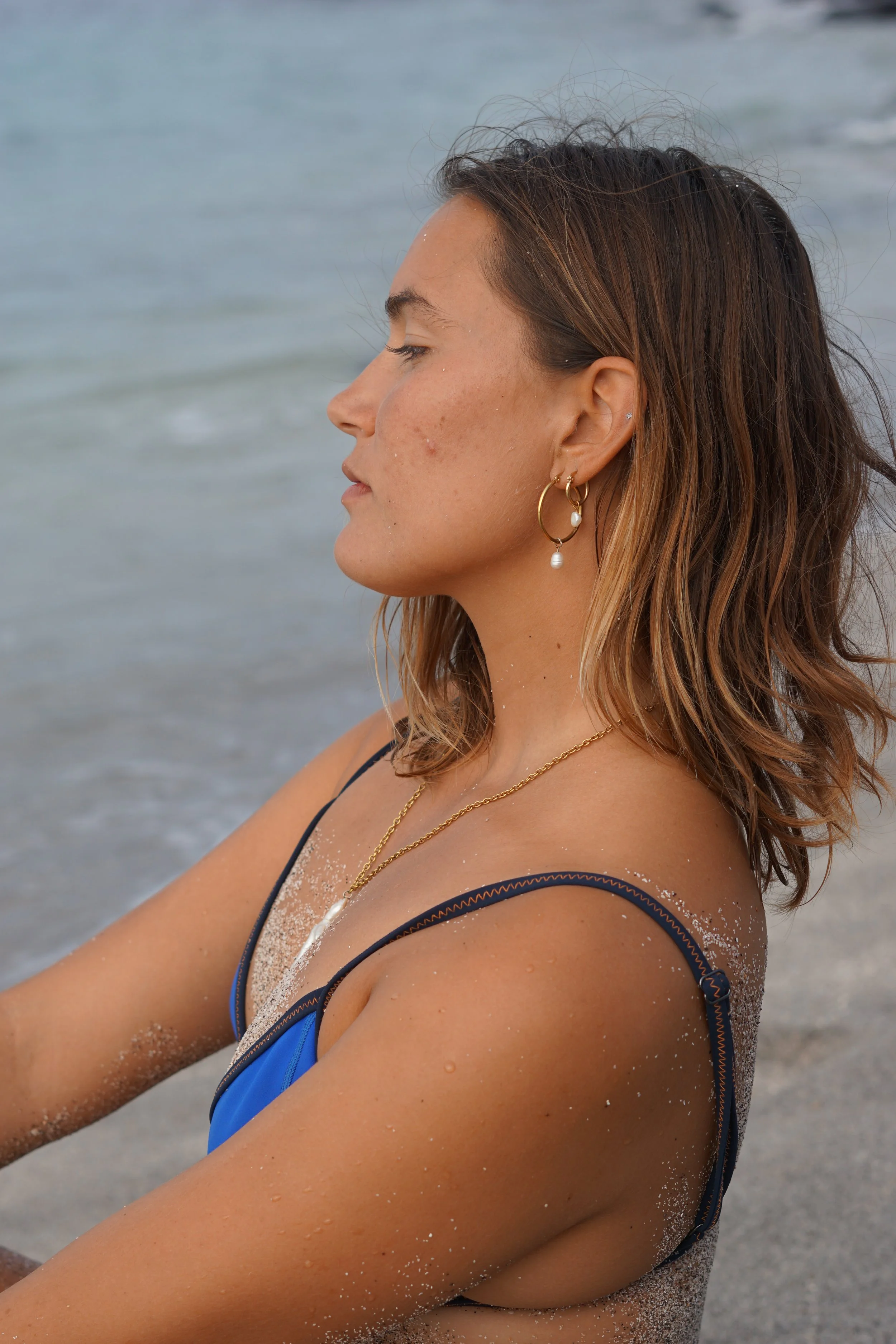 The Big Single Pearl Earring