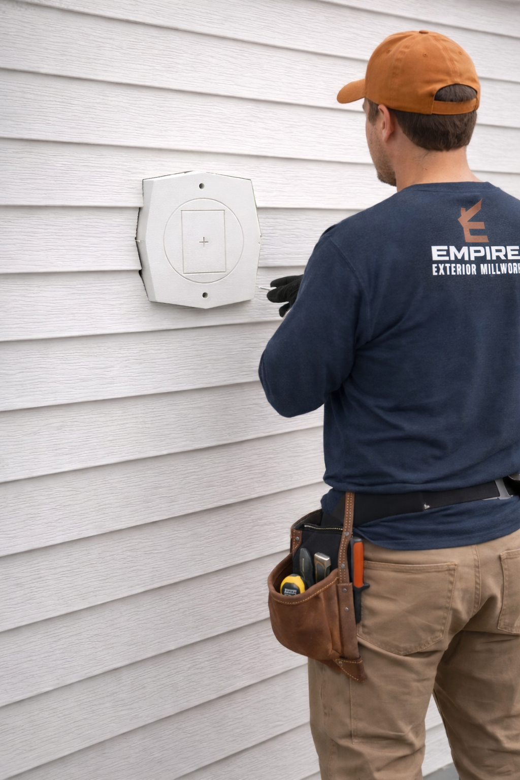 empire universal mounting block for premium siding