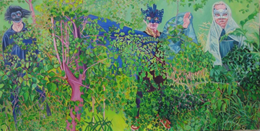 Phantom Menace I,
2008,
oil on canvas