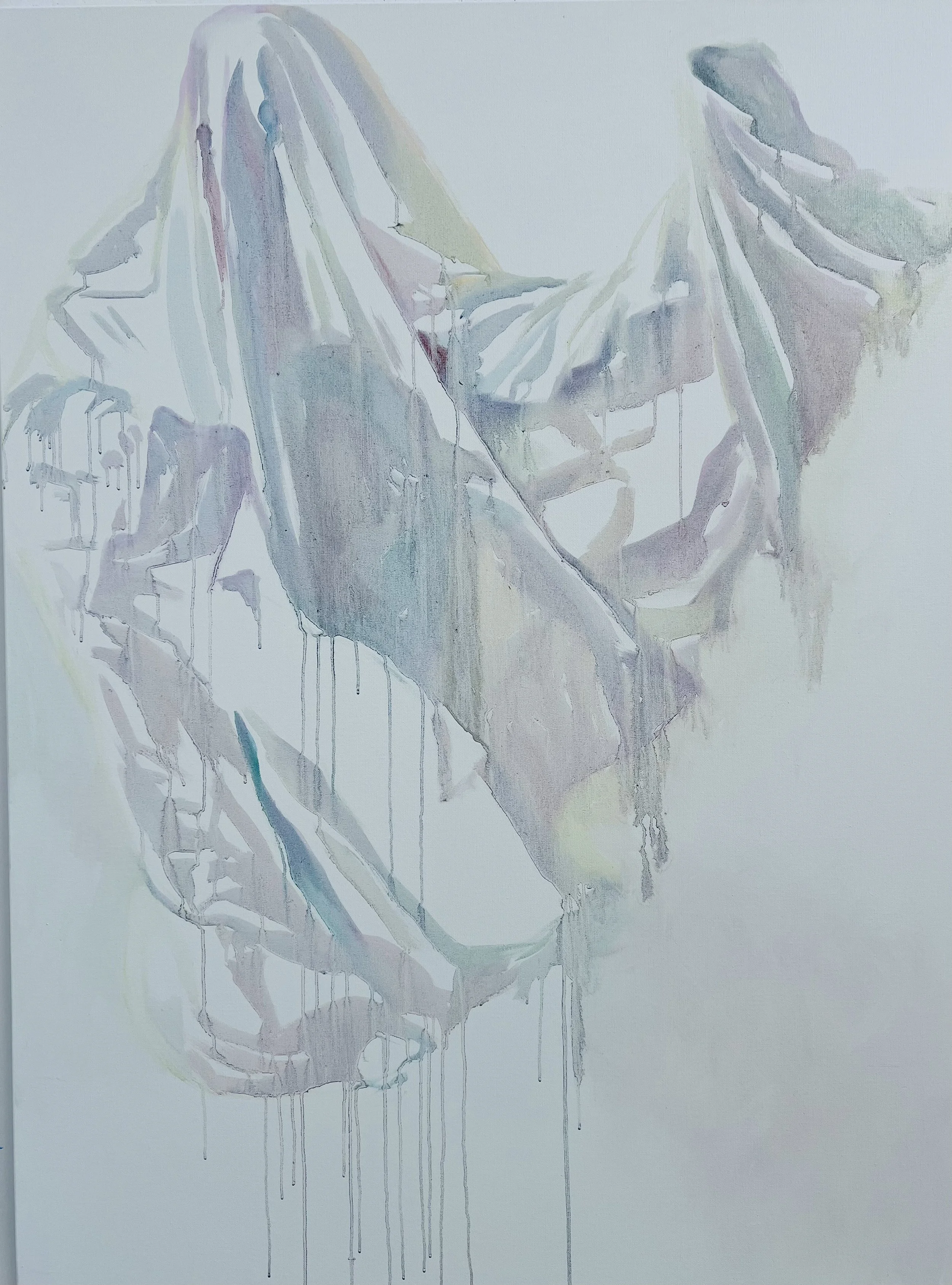 Ghosted! I,
2023-25,
oil on canvas,
122cm x 91cm