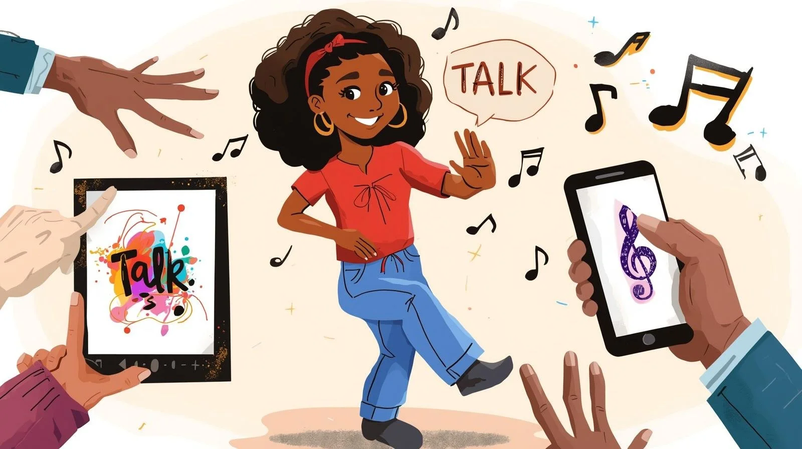 Non-verbal creative communication