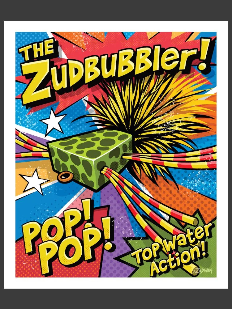 "Zudbubbler" -  Giclee Print 20" x 24"