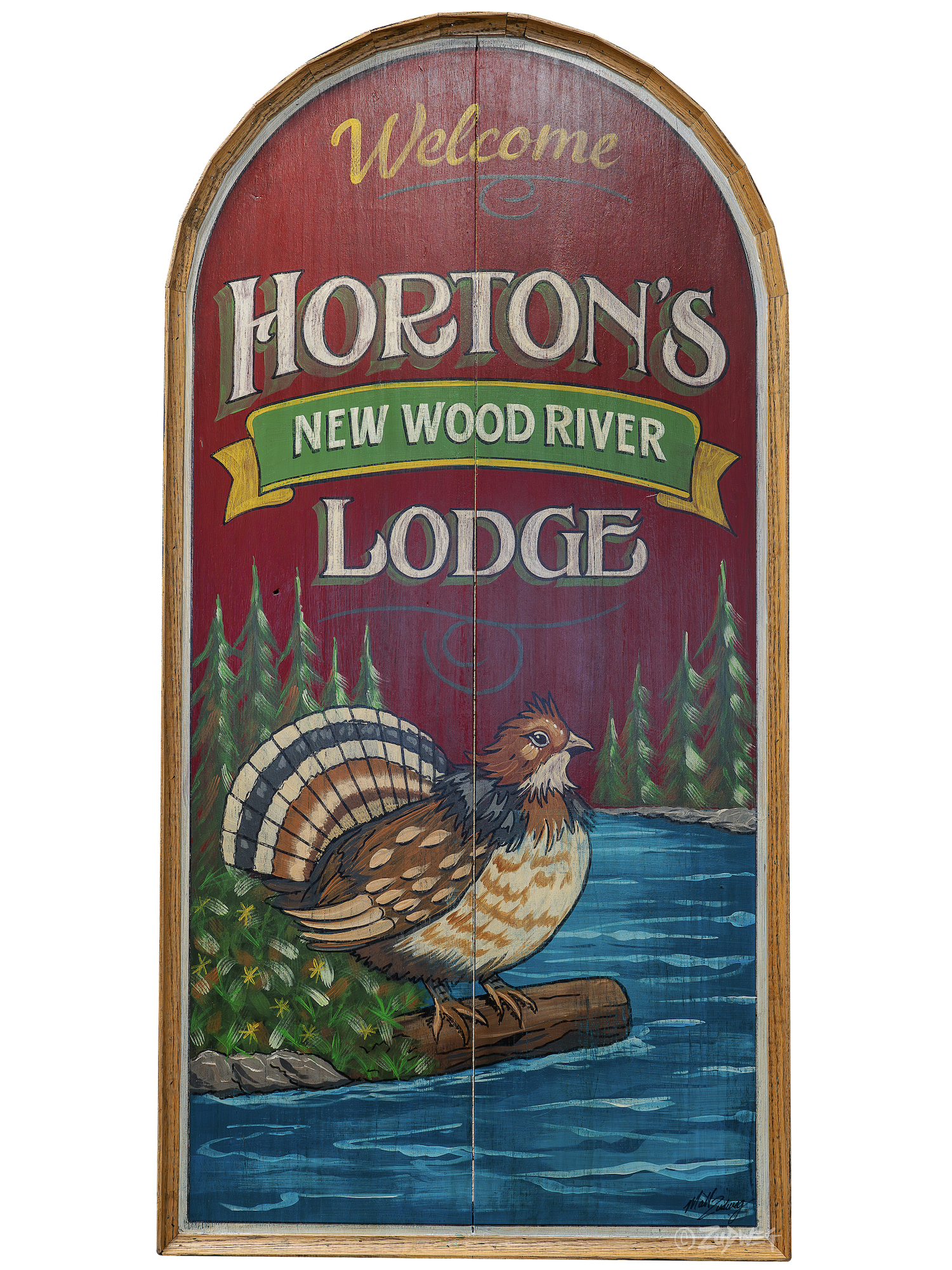 24" x 48" SOLD - commissioned piece