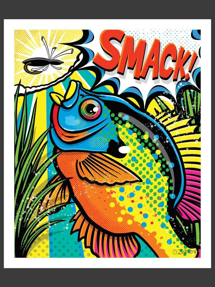 "Smack" - Giclee Print 20" x 24"