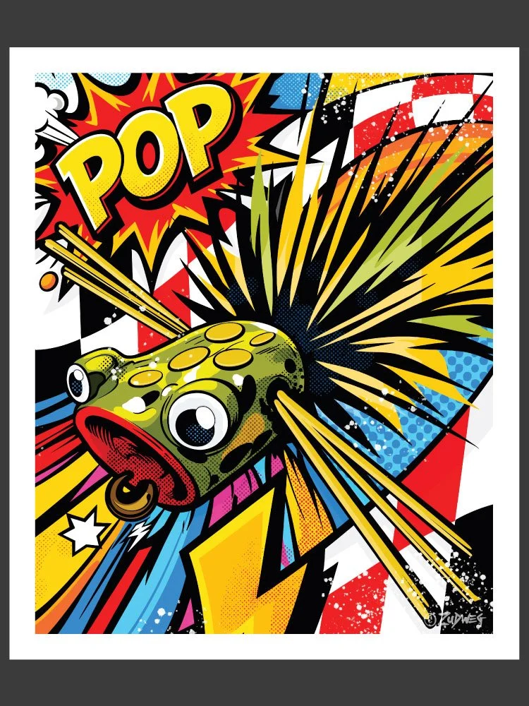 "Pop-R Art" - Giclee Print 20" x 24"