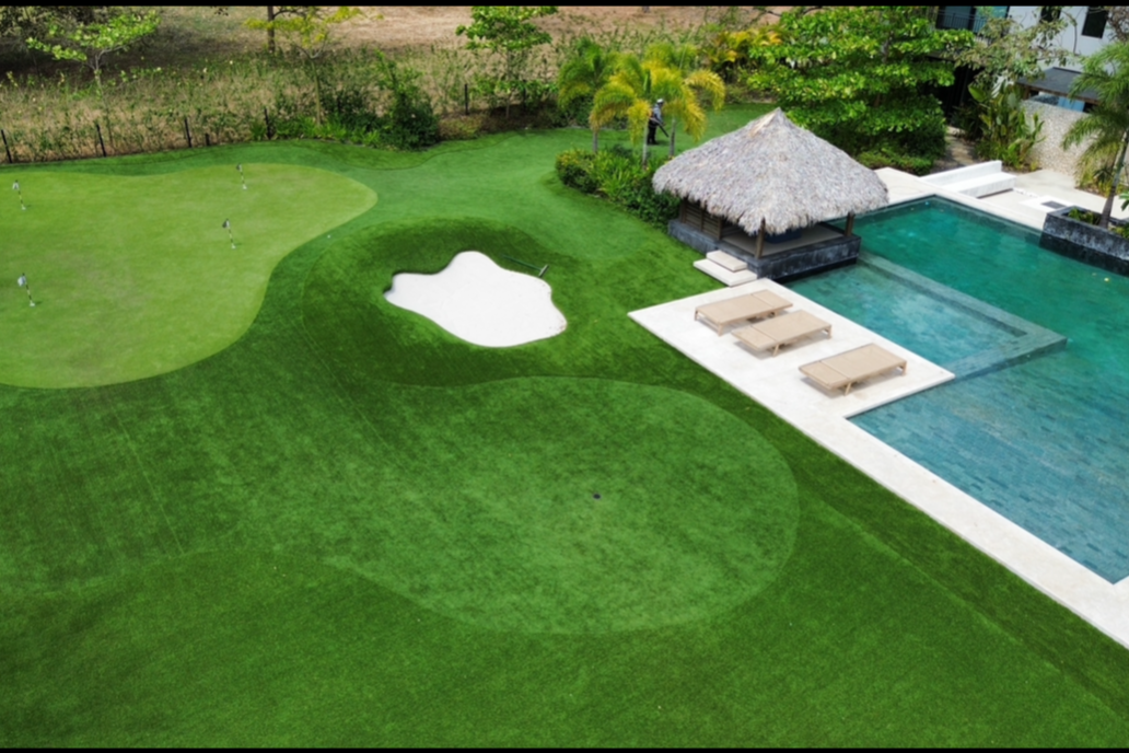 GuanaTurfCo Playground Turf Installation Costa Rica.