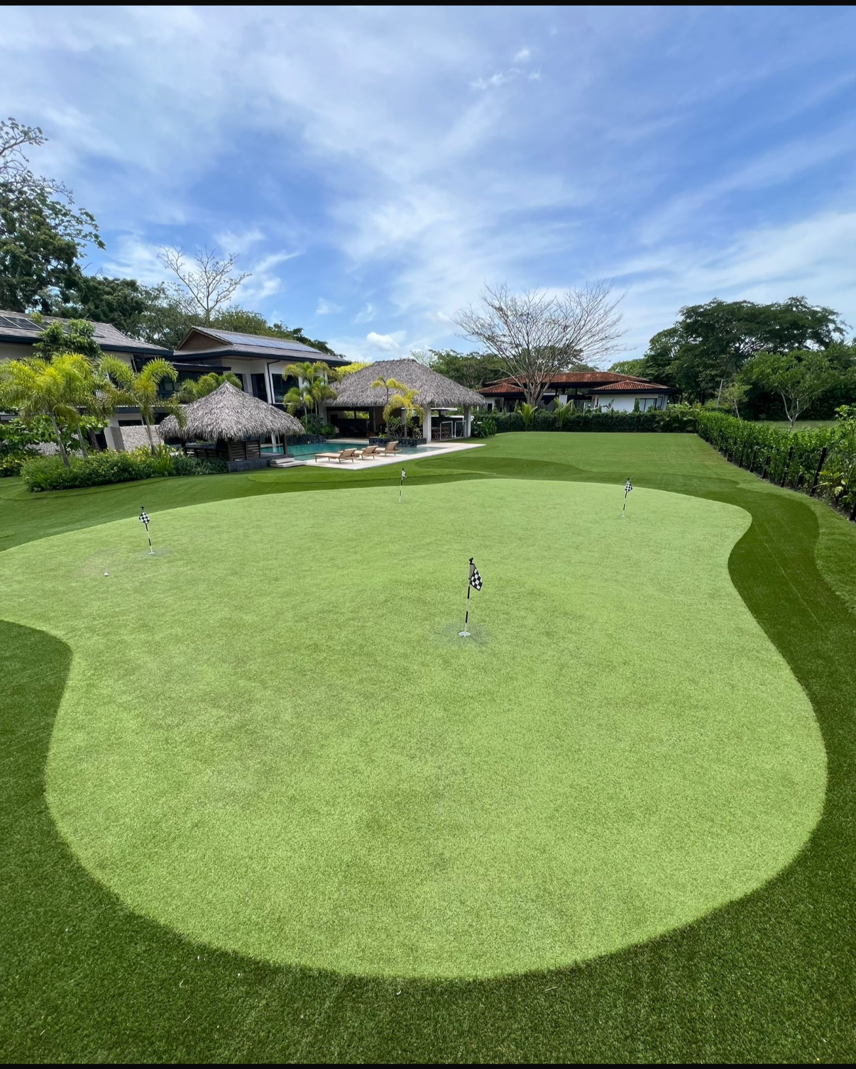 Luxury Estate Turf And Hardscape Integration Guanacaste.