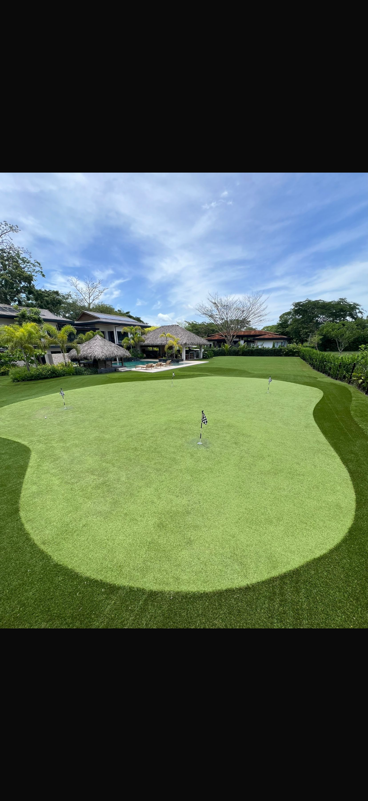 Luxury Estate Turf And Hardscape Integration Guanacaste.