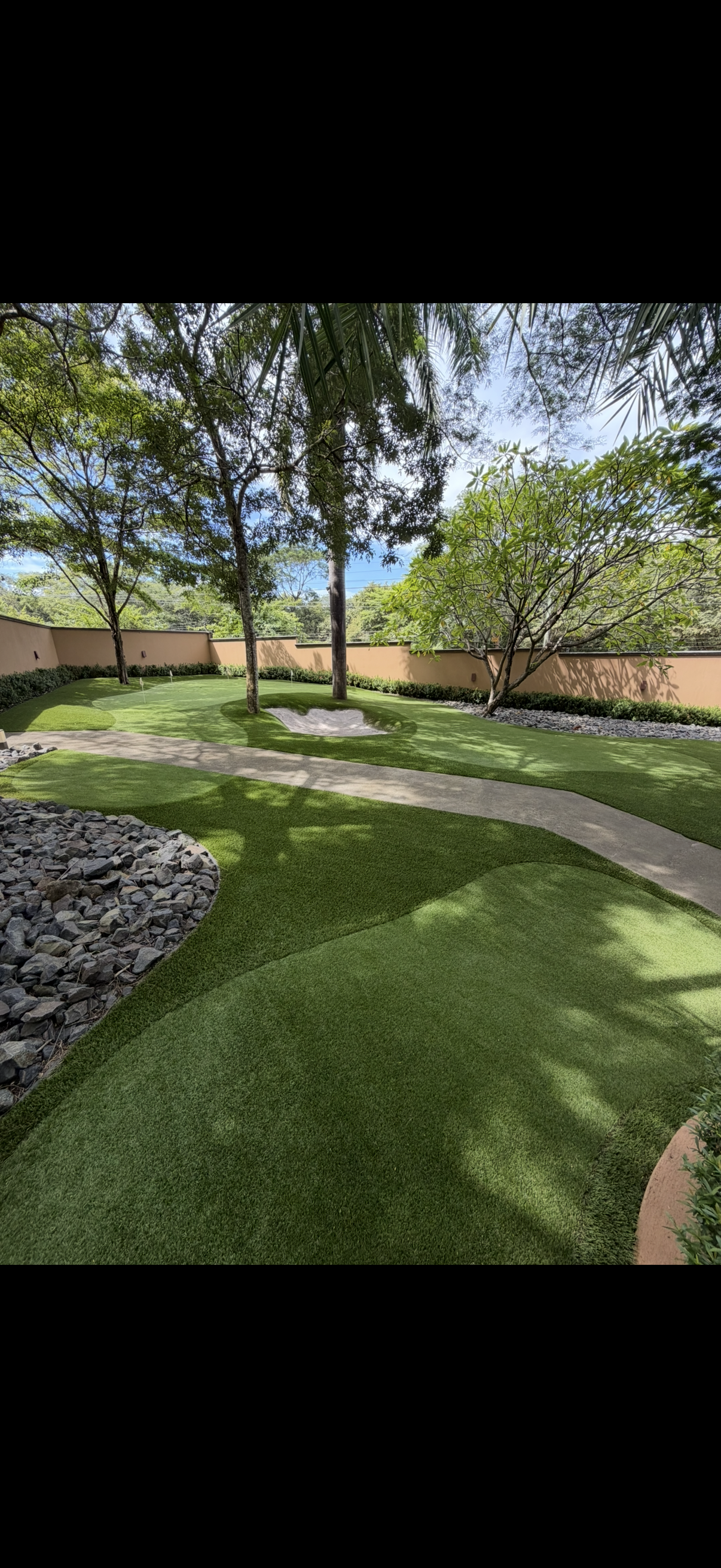 Coastal Luxury Turf Installation Flamingo Costa Rica.