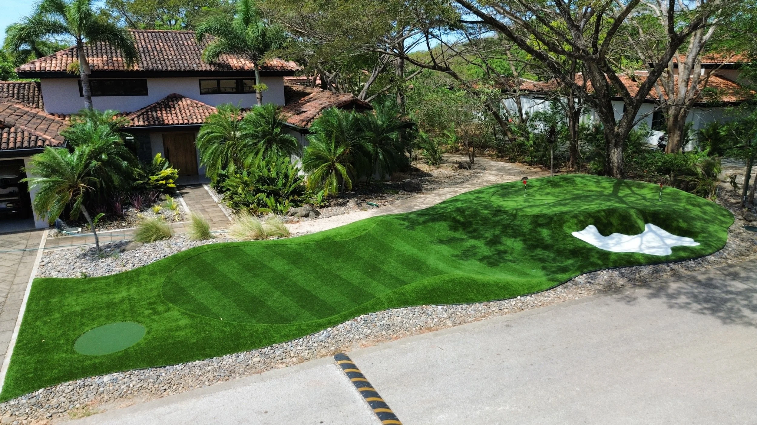 Guana Turf Co Backyard Golf Green Construction Nosara.