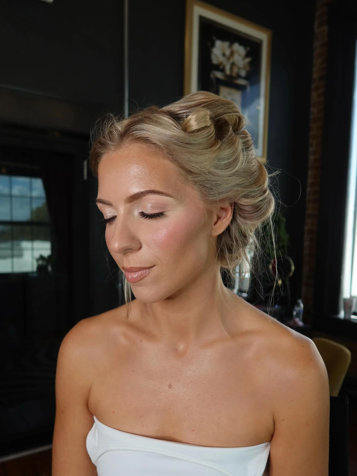 still dreaming about Beth&rsquo;s bridal glam ☁️
