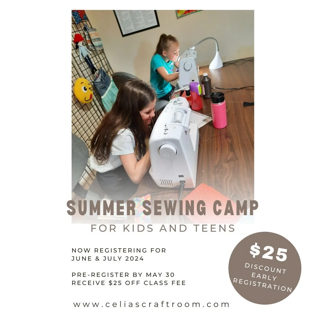 Summer Sewing Camps 2024