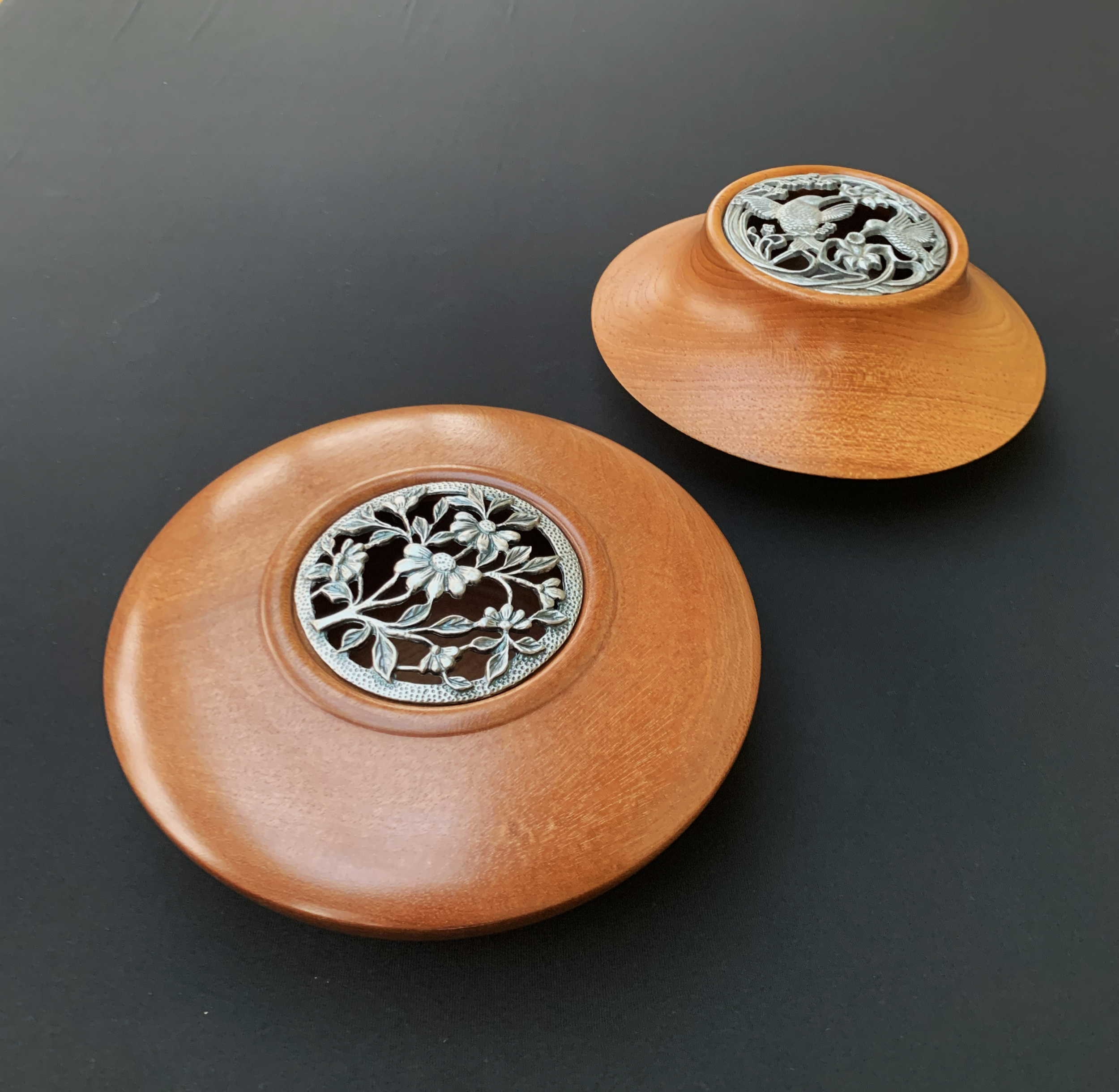 Potpourri Dishes, Mahogany