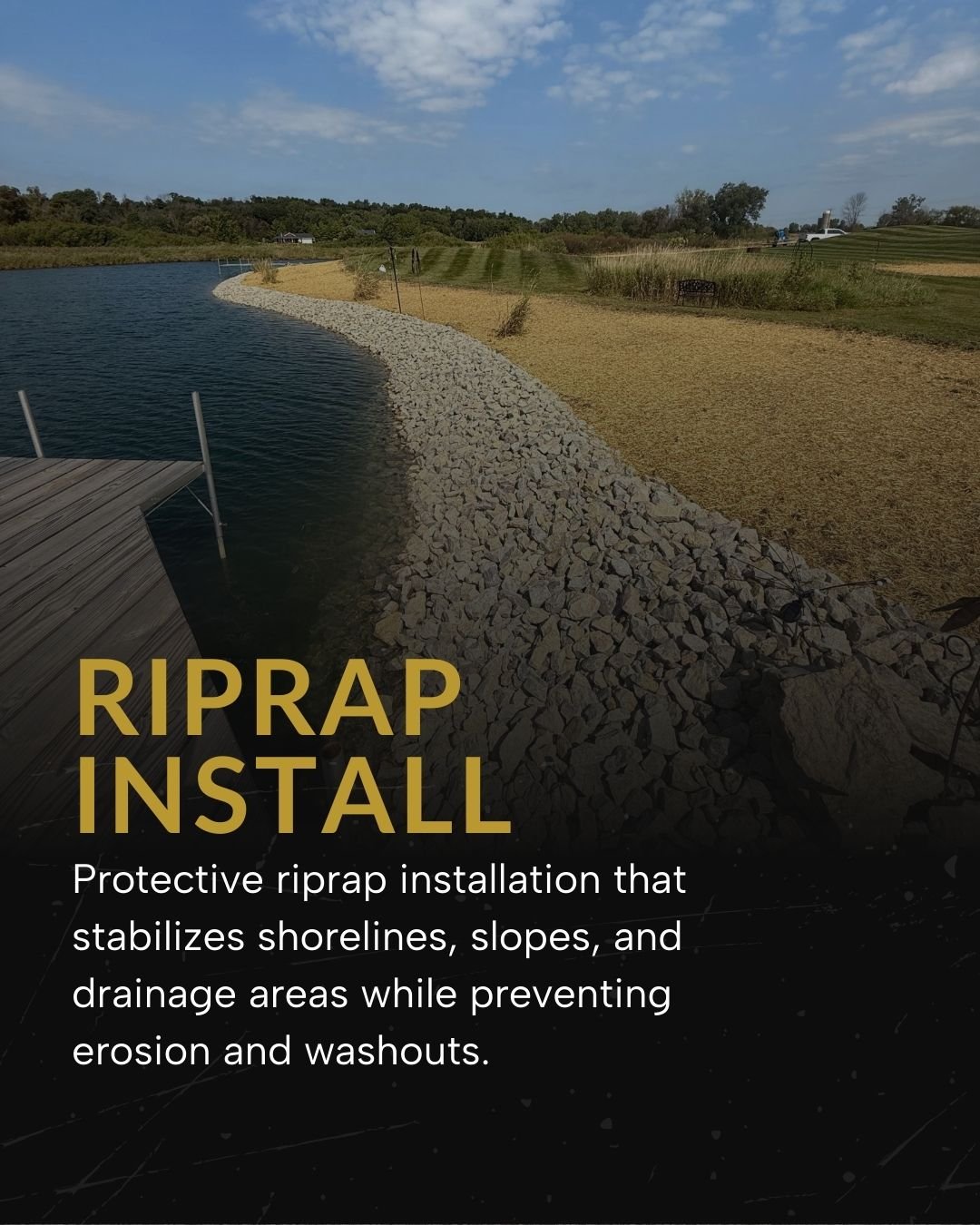 Riprap Install