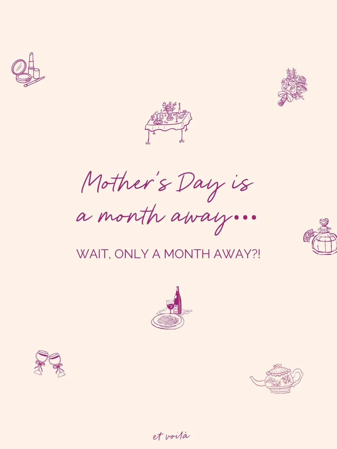 Mother&rsquo;s Day is exactly a month from today (!!!) - and if you still don&rsquo;t know what to get the women in your life, you&rsquo;re not alone.
.
Finding the perfect Mother&rsquo;s Day gift can feel weirdly hard. You want something thoughtful 