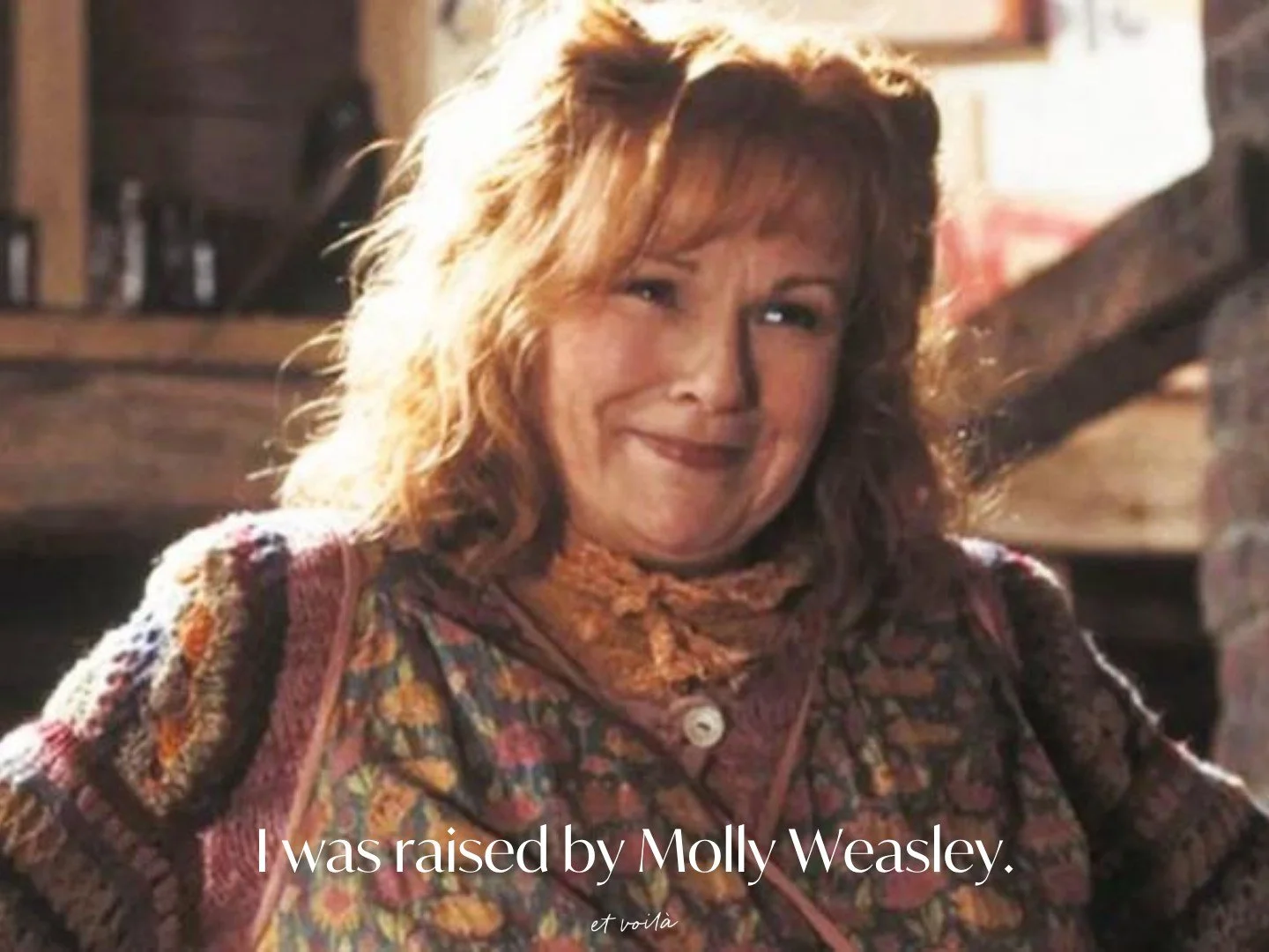 Some of the women who raise us never meet us. Molly Weasley, Lorelai Gilmore, Daphne Wilder, Elizabeth James, Regina George's mom, Marmee March, Moira Rose... they all show us what raw, flawed motherhood looks like through unconditional, imperfect ac
