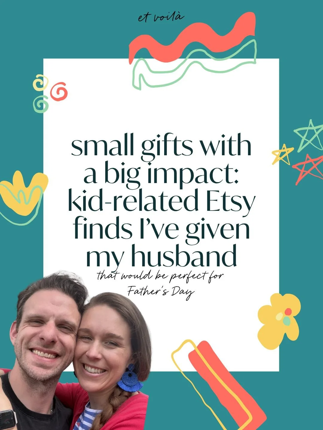 Father&rsquo;s Day is coming soon, and if you&rsquo;re in a season of chaos right now, sometimes the smallest gifts can be the most sentimental. I love all 3 of these kid-related gifts I&rsquo;ve gotten my husband from Etsy.
.
- the car mirror clip i