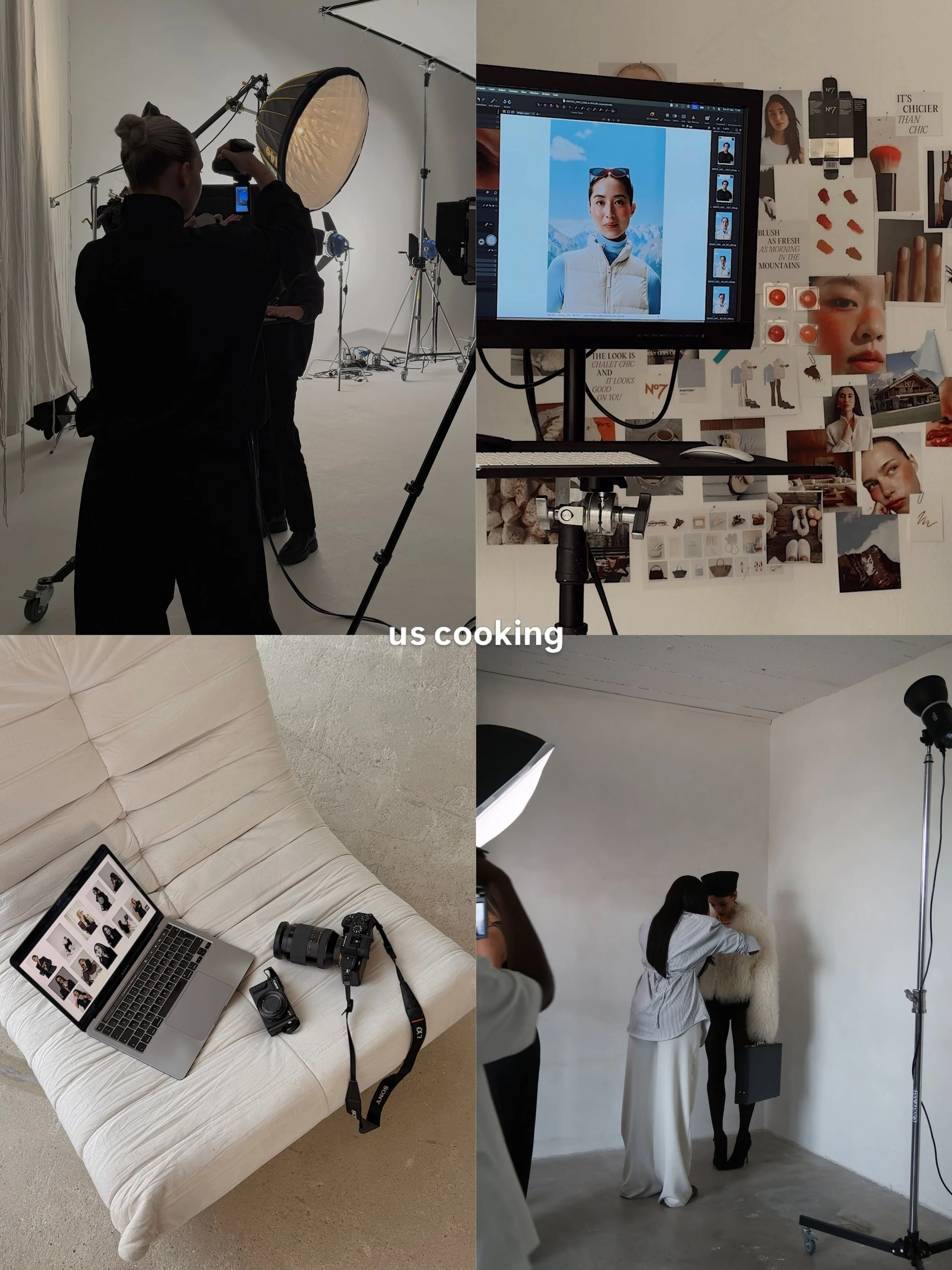 A little taste of what we&rsquo;ve been cooking up at .KOM 📷

Fashion shoots, beauty campaigns, wellness content and everything in between. We get to create for such a mix of brands, and no two briefs ever look the same. Always something different o