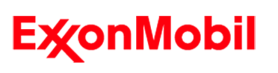 ExxonMobil logo in red and black text.