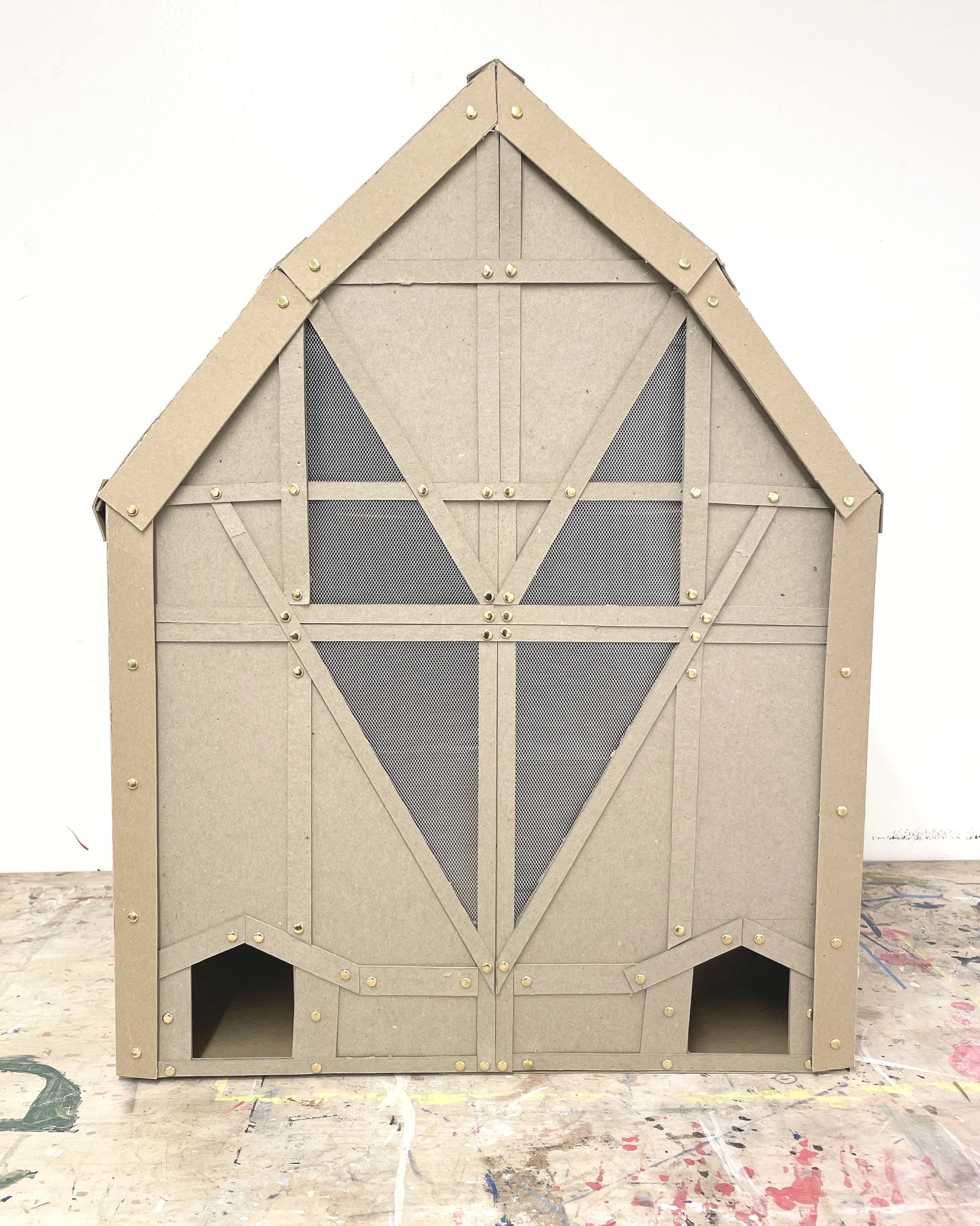 (2023)
Chipboard, Brass Paper Fasteners