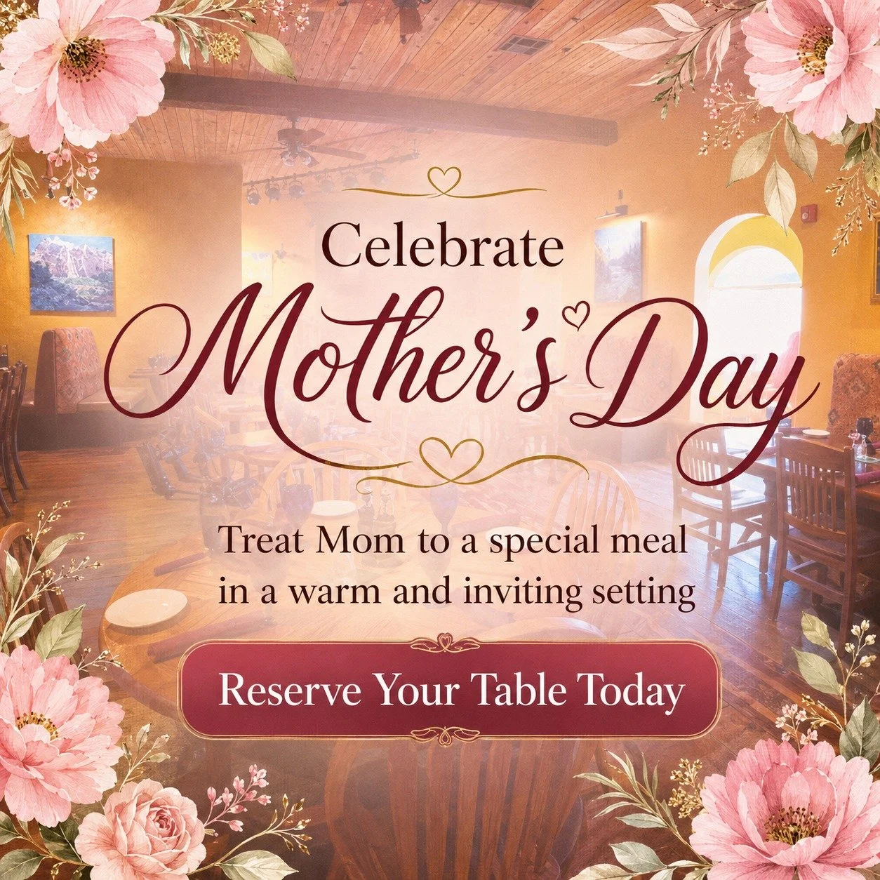 Celebrate the women who gave you life, love, wisdom, and so much more. 🌷

This Mother&rsquo;s Day, show Mom your appreciation with a meal made to feel special from the very first bite.

Start with our Spicy Tuna Wonton Tacos or Roasted Baby Beet Sal