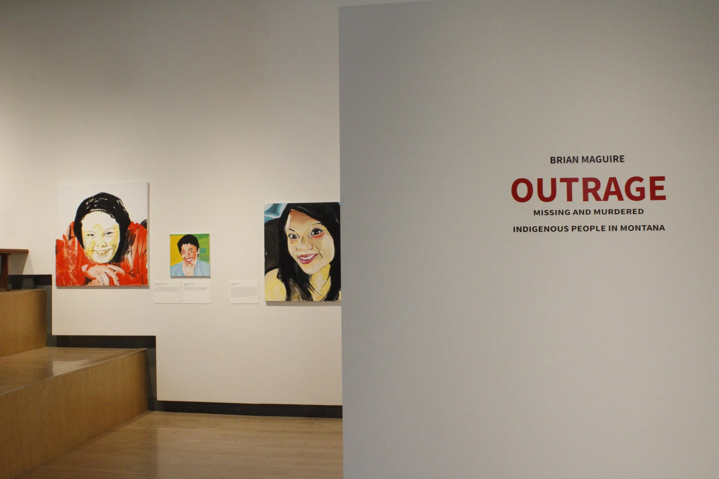 Outrage: Missing And Murdered Indigenous People By Brian Maguire