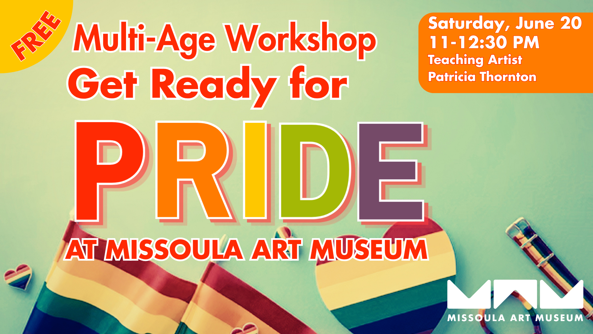 Get Ready for Pride at MAM 