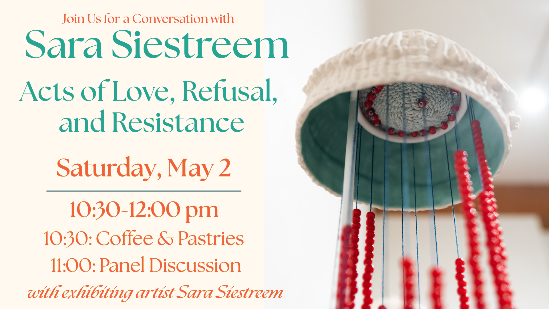 Join Us for a Conversation with Sara Siestreem
