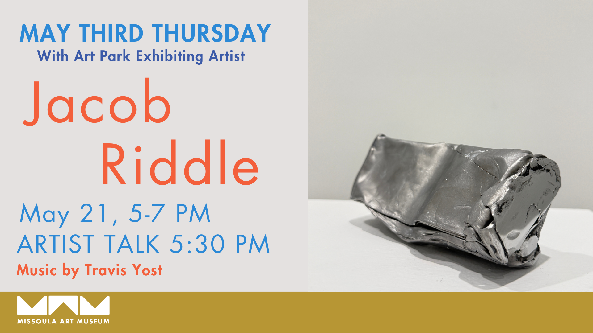 Third Thursday in May with Jacob Riddle