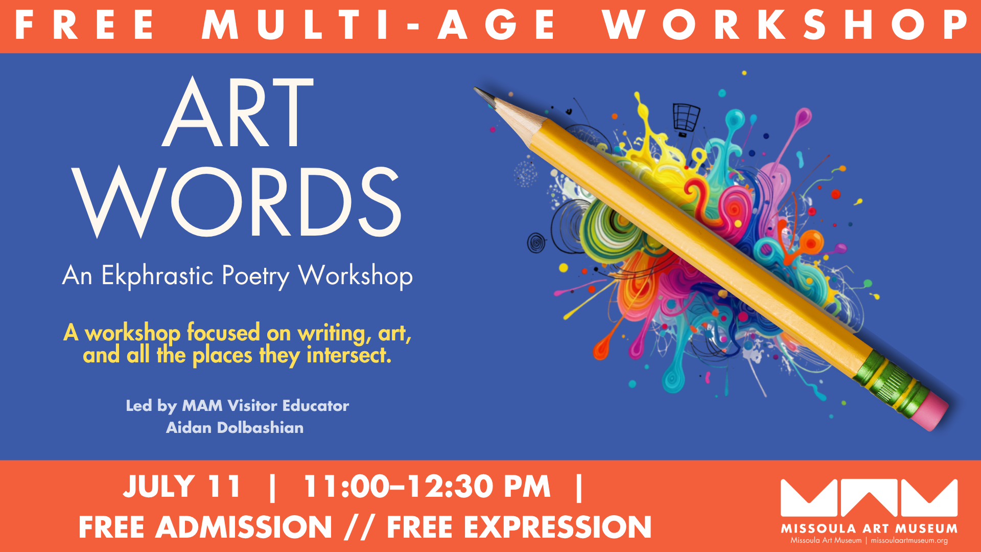 Artwords: An Ekphrastic Poetry Workshop