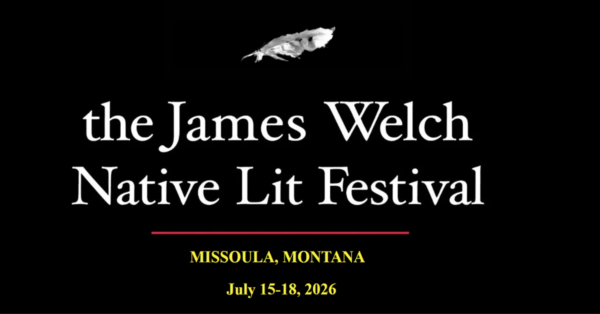 The James Welch Native Lit Festival at MAM