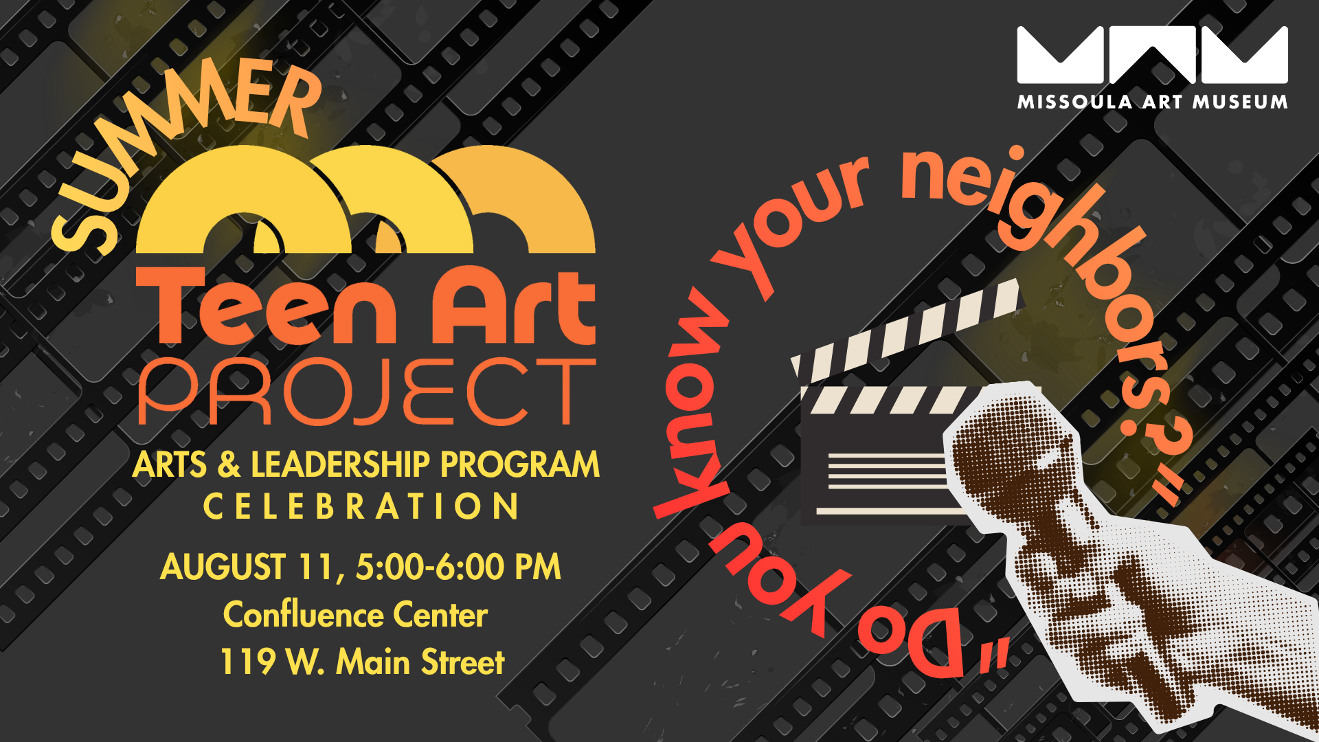 Summer Teen Art Project Celebration 