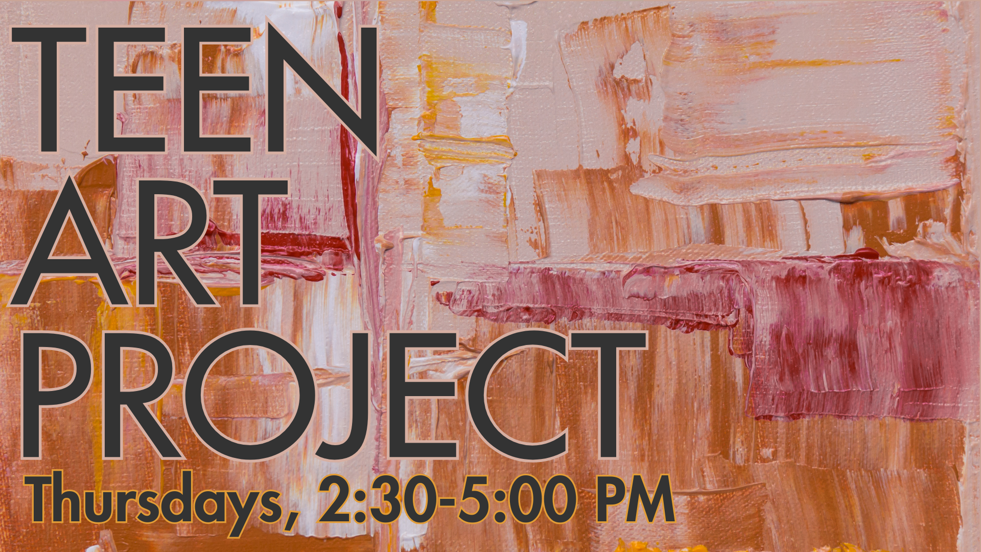 Teen Art Project Fall 2026 