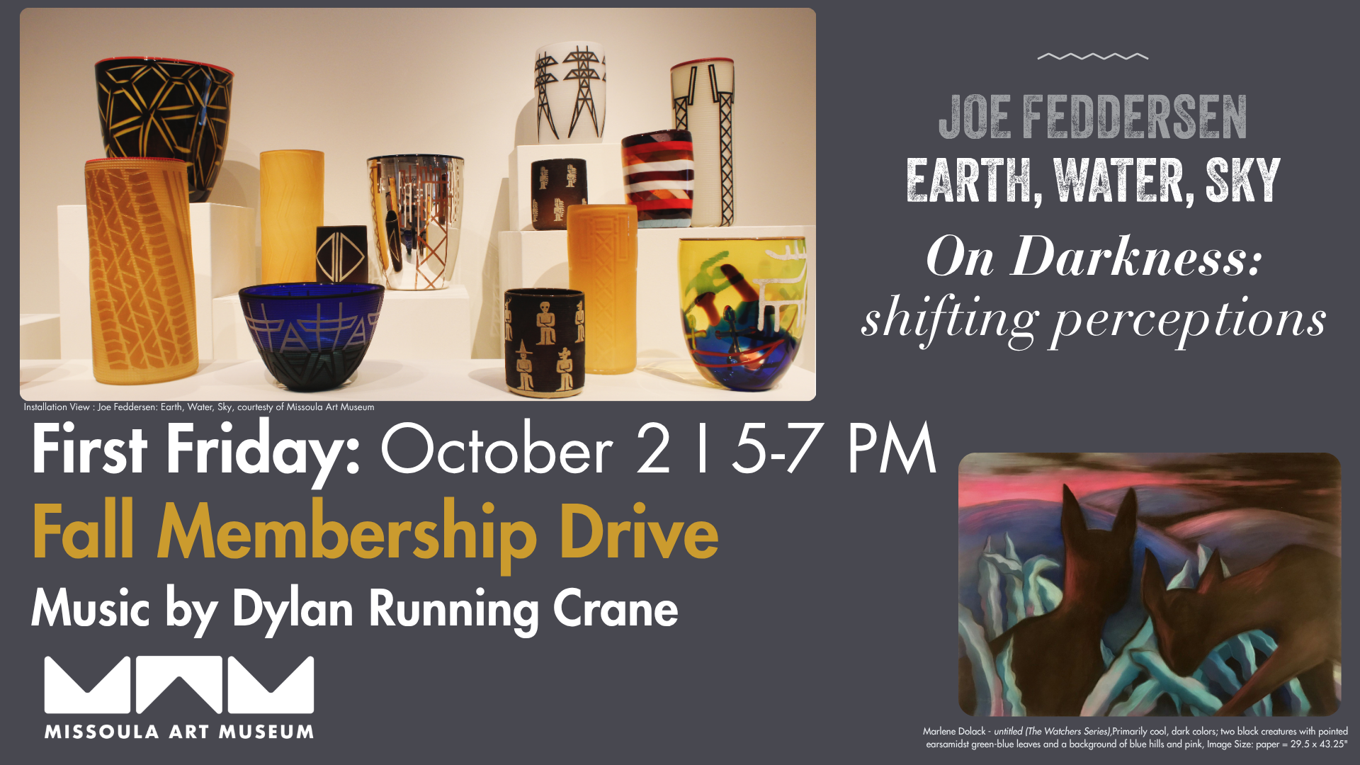 First Friday: Fall Membership Drive + Screen printing