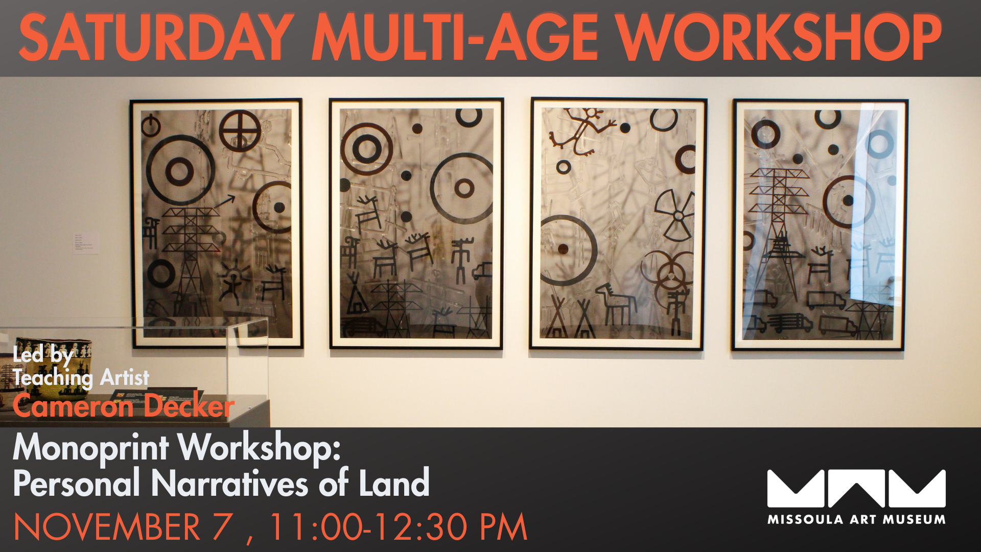 Multi-Age Monoprint Workshop: Personal Narratives of Land 