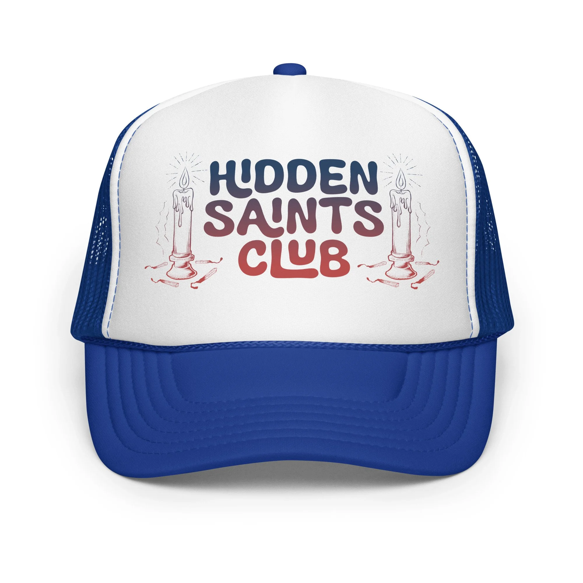Hidden Saints Candle Trucker Hat