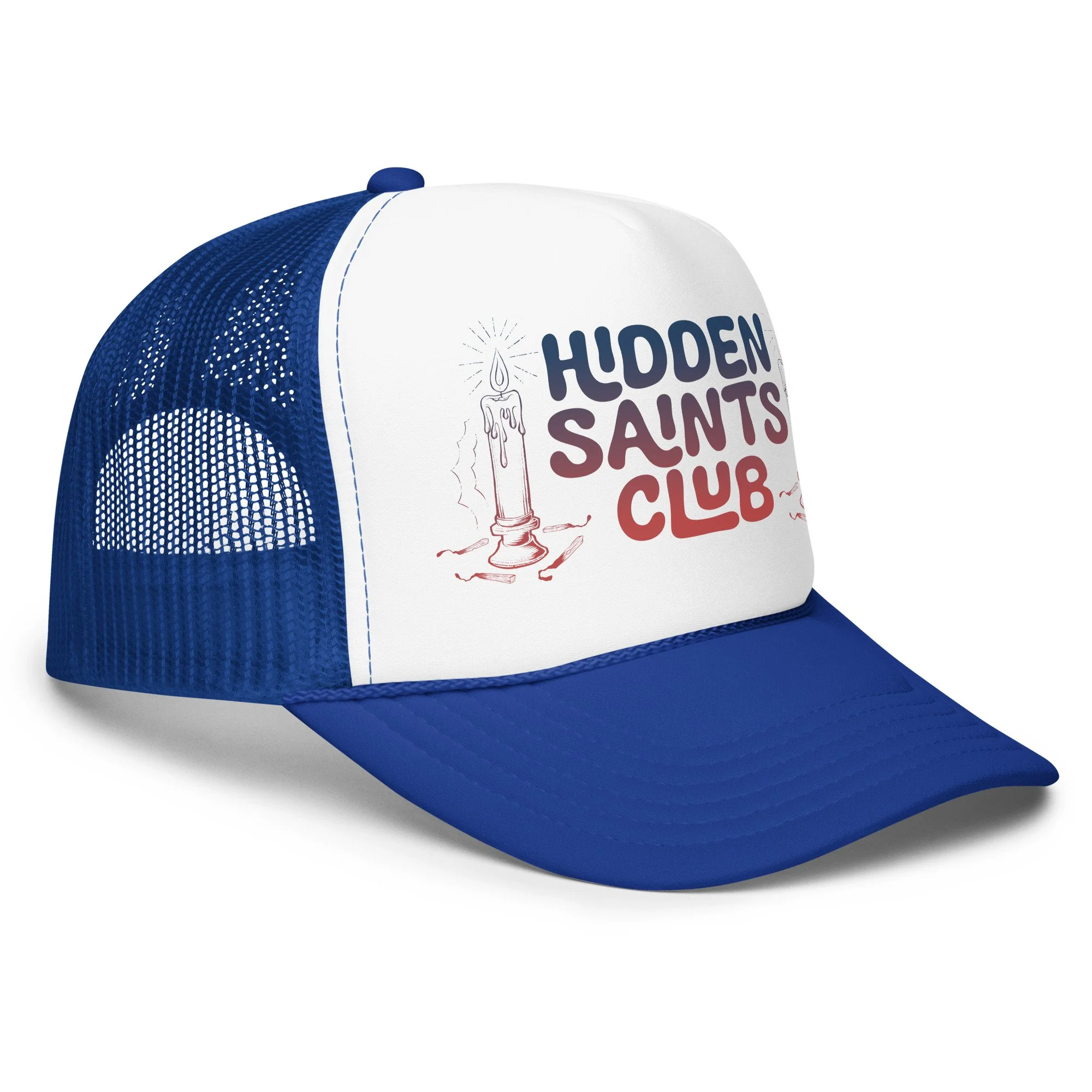 Hidden Saints Candle Trucker Hat