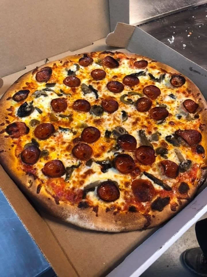 wood fired pizza meals to go Lockport NY