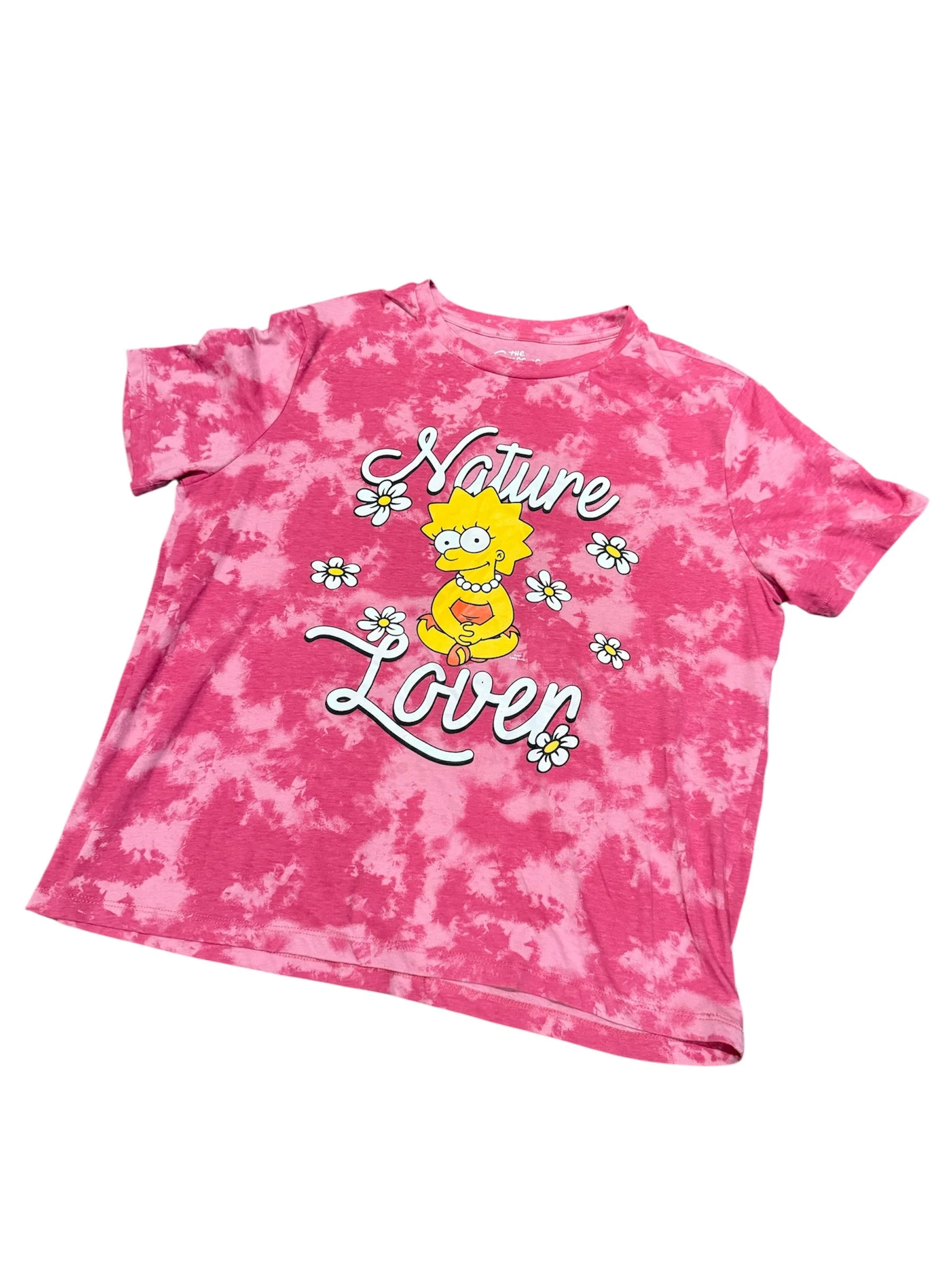 Lisa Simpson Nature Lover Tie-Dye Graphic Tee