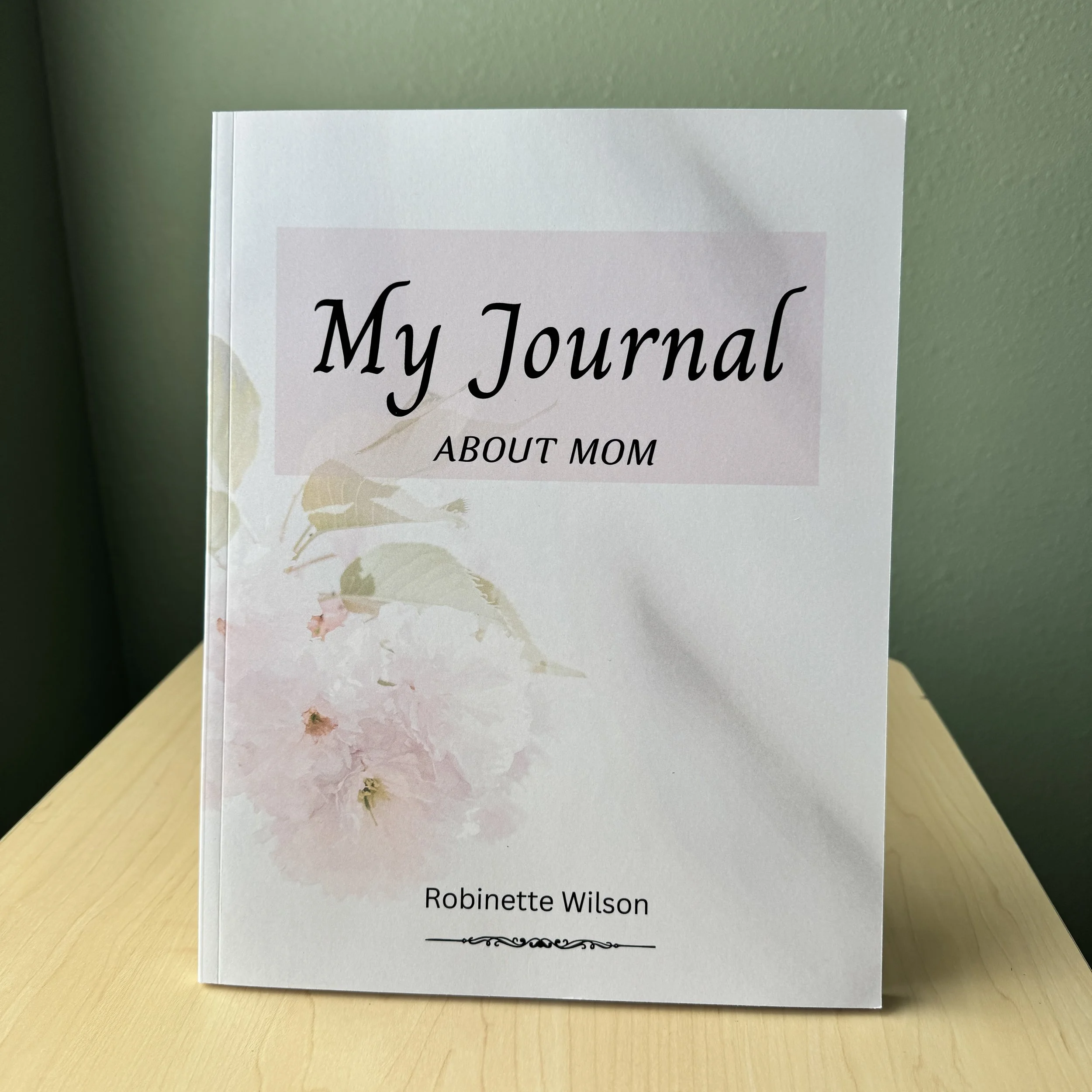 My Journal About Mom – Guided Memory Journal