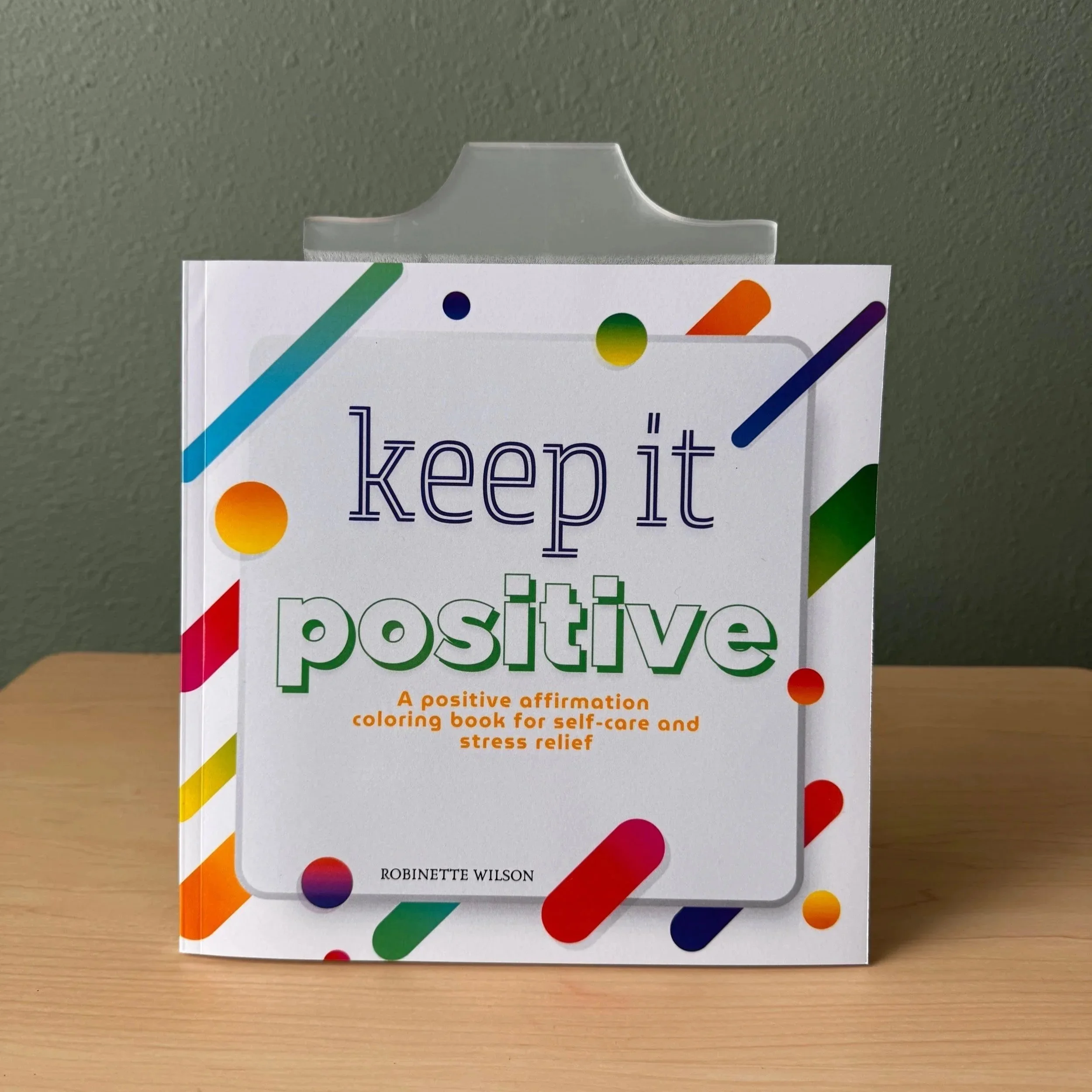 Positive Affirmation Coloring Book for Relaxation