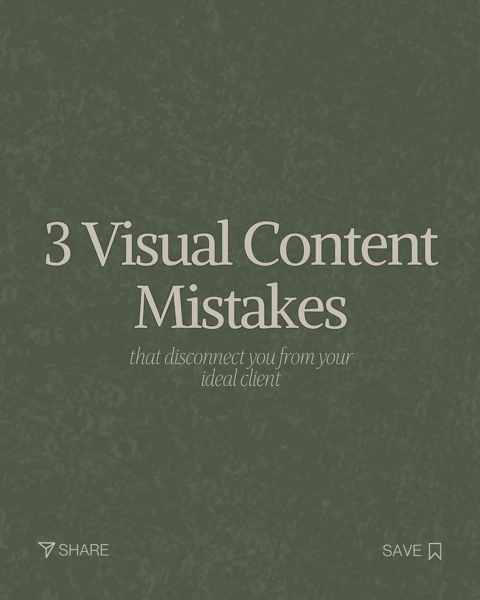 📸 Your visuals aren't just decoration&mdash;they're the first conversation you have with someone who needs what you offer.

Generic stock photos that could belong to anyone. A brand aesthetic that shifts with every post. Beautiful images that don't 