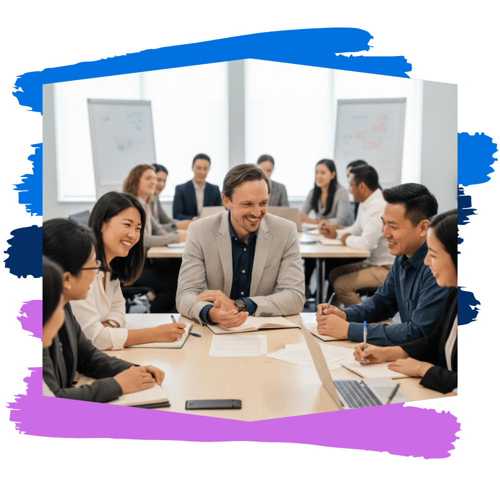 Organizational trainging with diverse audience for egd coaching.