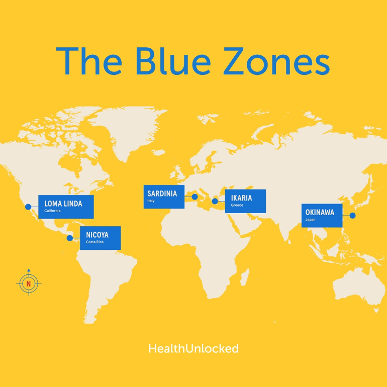 How I’m Incorporating the Blue Zone Way of Living