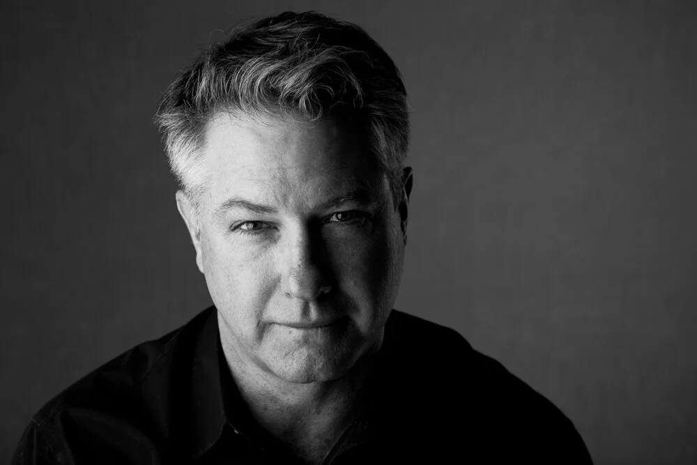 black and white headshot of a CEO creates a sophisticated look for a personal brand