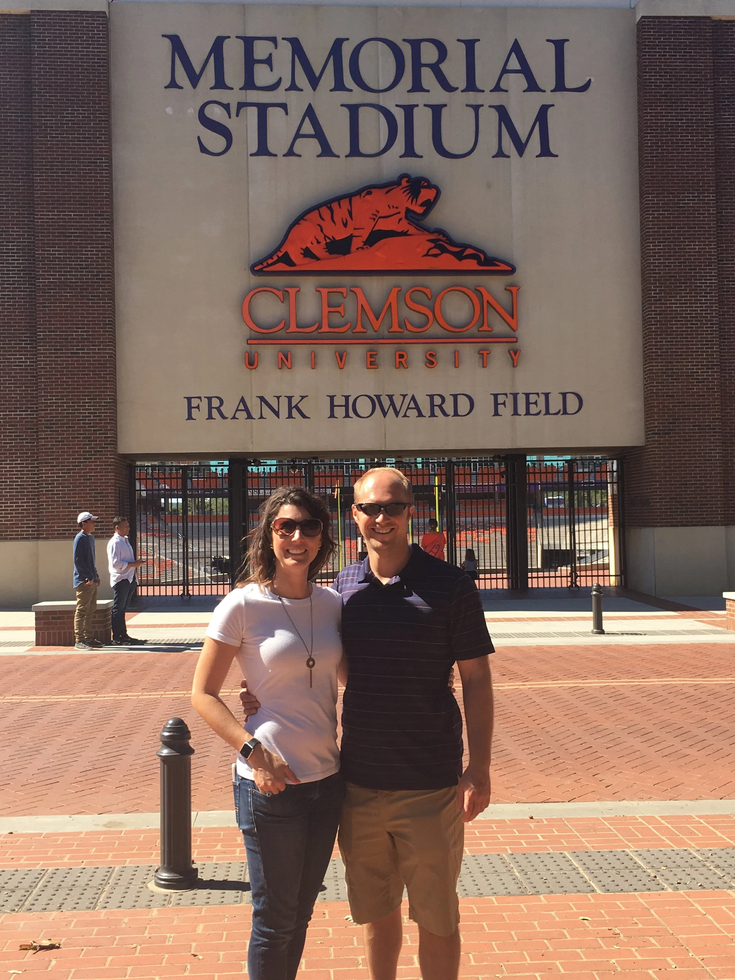 Clemson University Frank Howard Field, Death Valley Stadium.