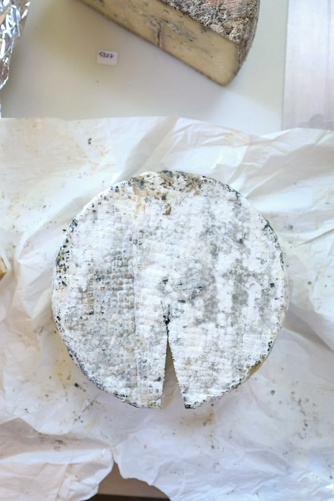 Yummy blue cheese from Yellow House Cheese in Seville, OH