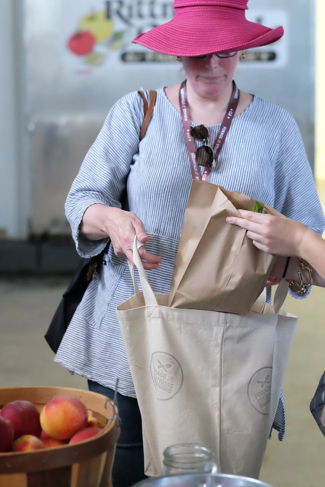 a farmer's market is a great place to get fresh fruit